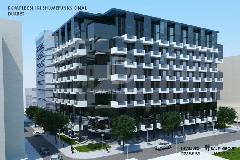 Shitet Apartament 2+1+2 112 m2, Ish Parku Sportiv Durres 130000 €